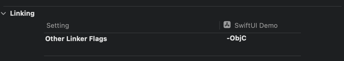 Indicateurs de l'éditeur de liens